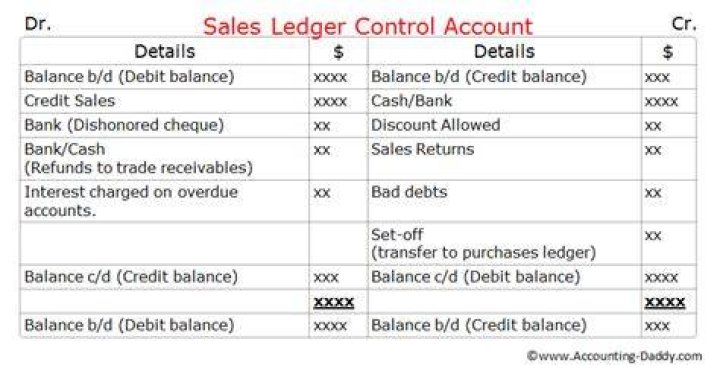 What is a ledger control account?