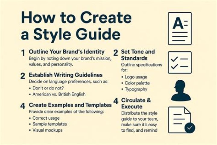What is a style guide for a document?