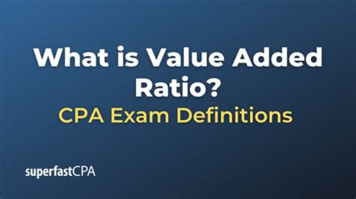 What is added value also known as?