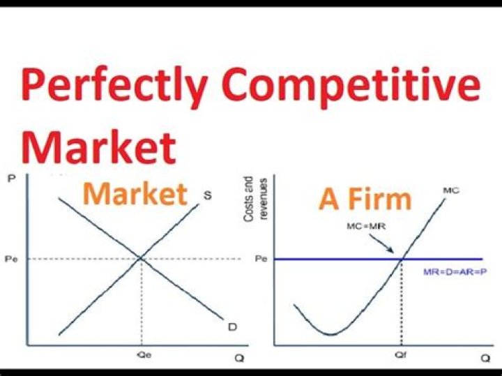 What is an example of a perfectly competitive market?