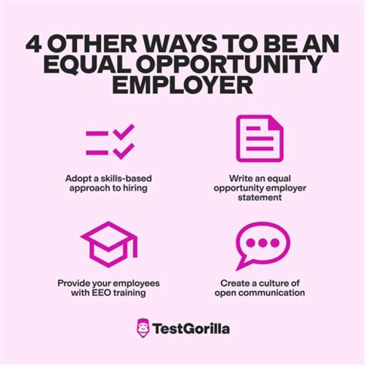 What is an example of equal employment opportunity?