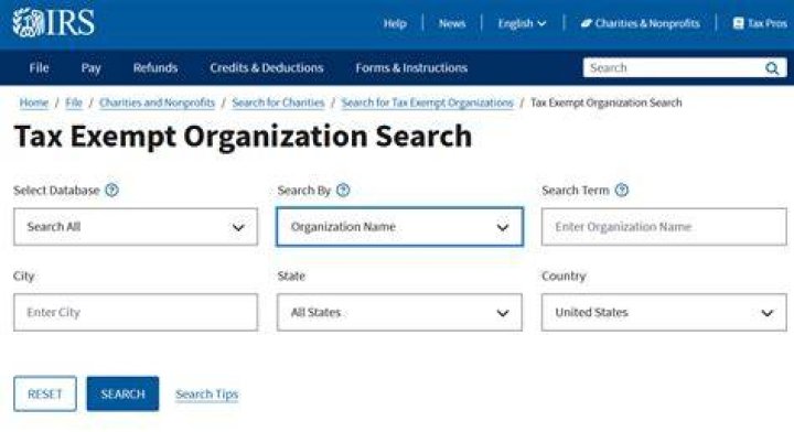 What is an IRS exempt organization?