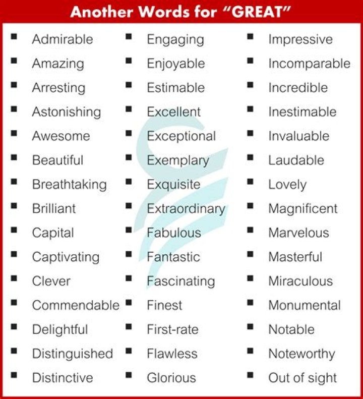 What is another word for great joy?