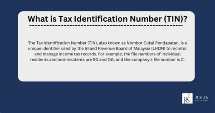 What is BIR tax identification number?
