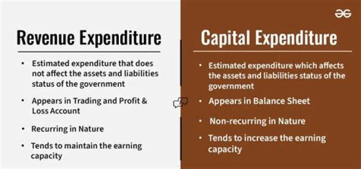 What is capital expenditure give example?