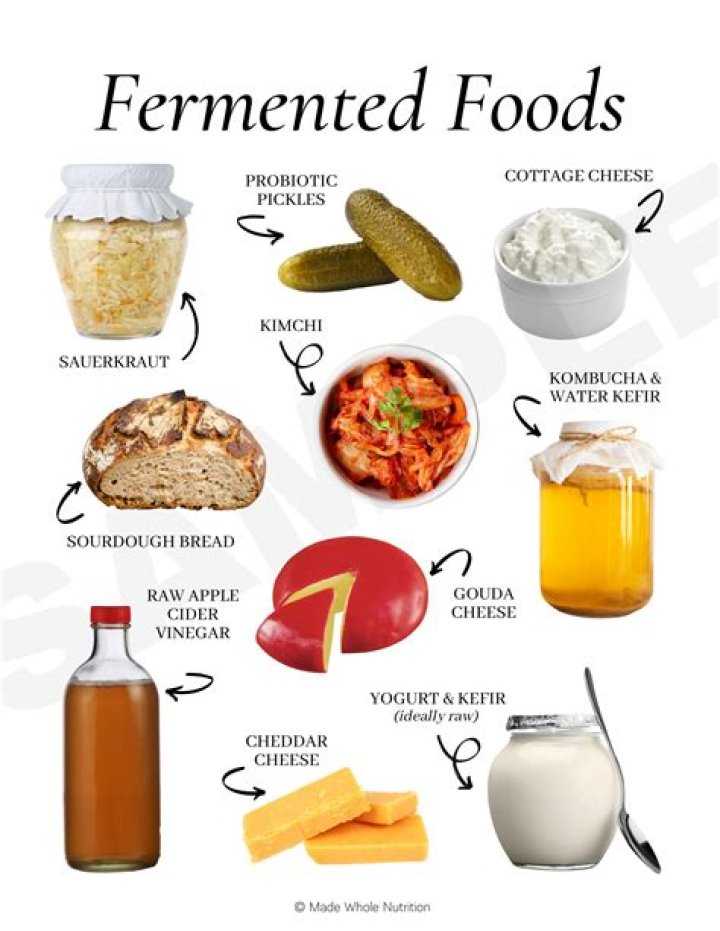 What is cheese fermented with?
