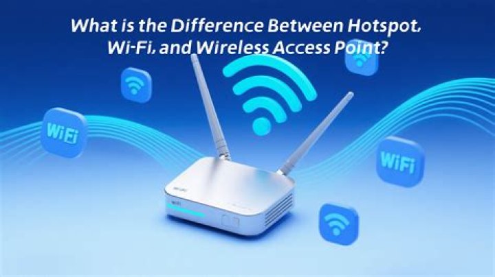 What is difference between Wi-Fi and hotspot?