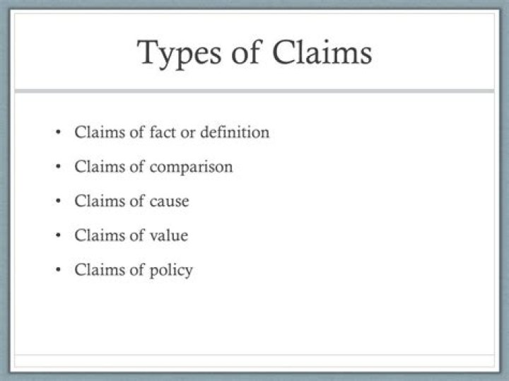 What is exchange of claims?
