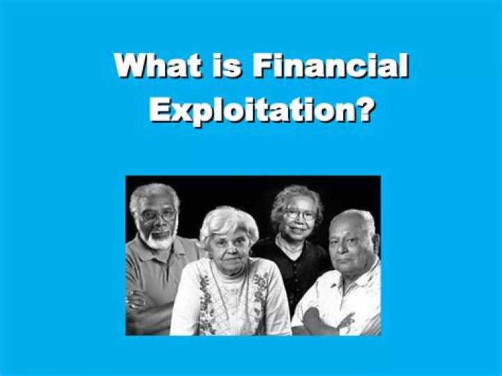 What is financial exploitation of an elderly or disabled person?