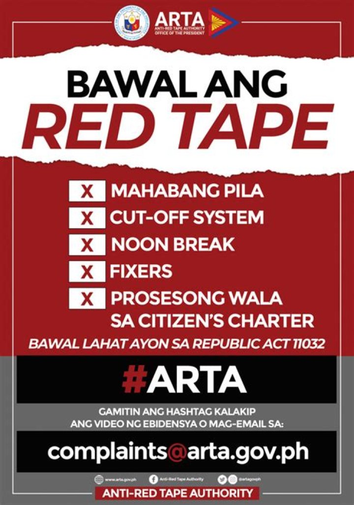 What is meant by red tape in business?