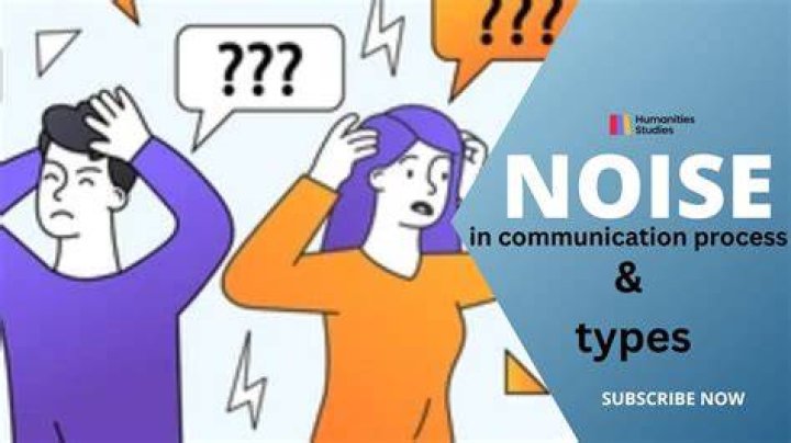 What is noise communication process?