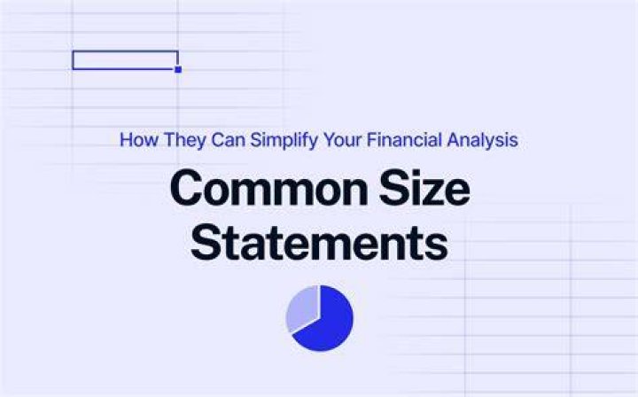 What is one reason that a common size statement is a useful tool in financial analysis?
