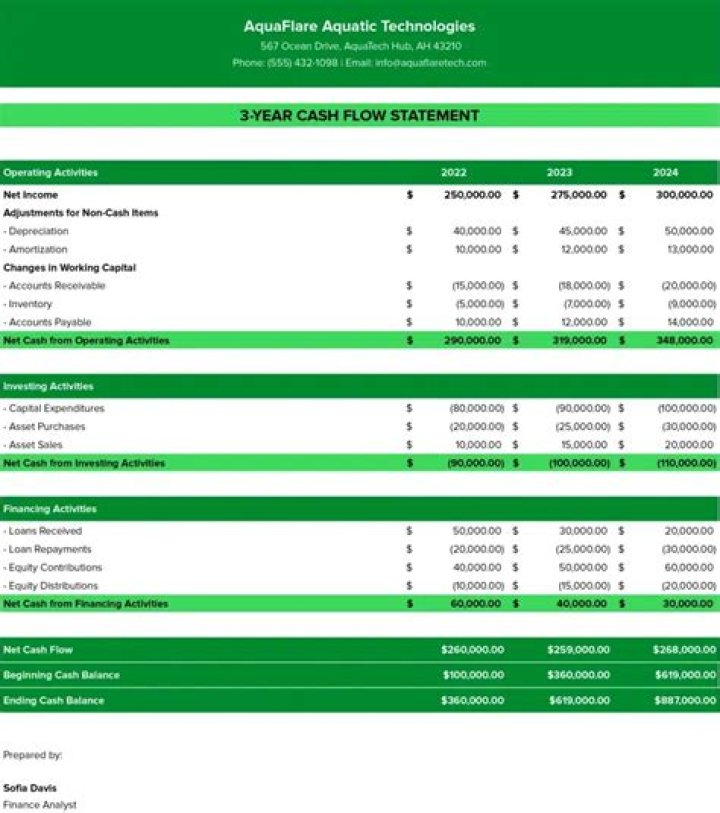 What is similar to a cash flow statement?