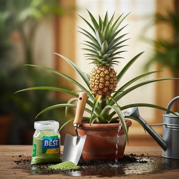 What is the best fertilizer for pineapple plants?