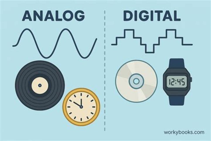 What is the correct definition for analog?