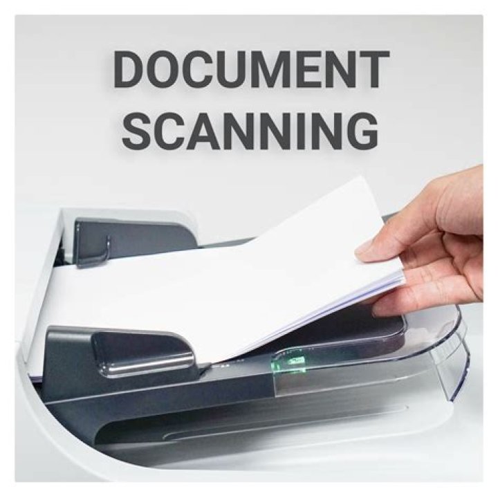 What is the cost of scanning a document?