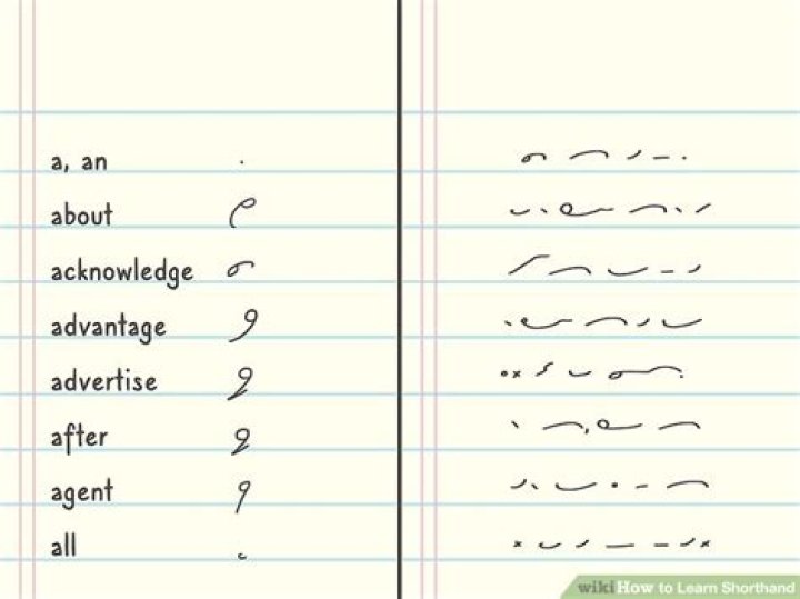 What is the difference between shorthand and typewriting?