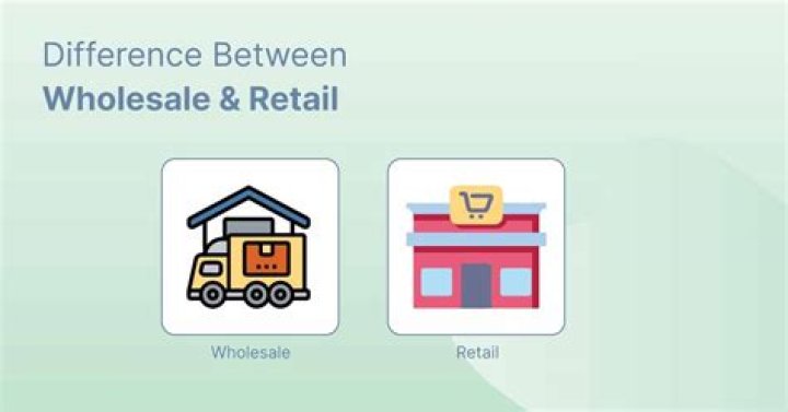 What is the difference between wholesale and distribution?