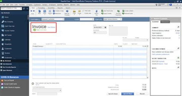 What is the first step after the QuickBooks have been installed?