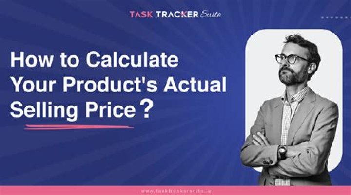 What is the formula to calculate selling price?