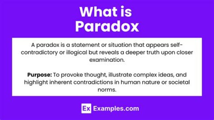 What is the greatest paradox?