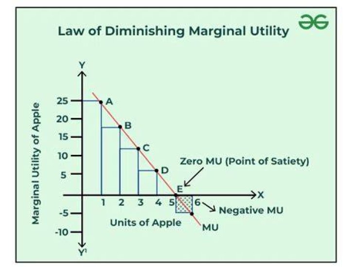 What is the importance of law of diminishing marginal utility?