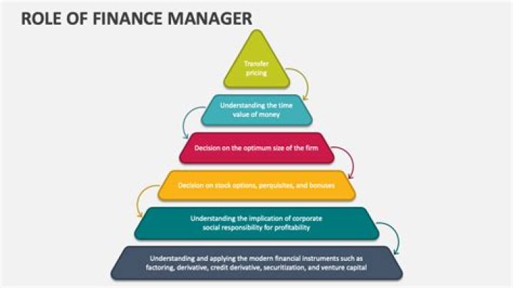 What is the main role of a financial manager?
