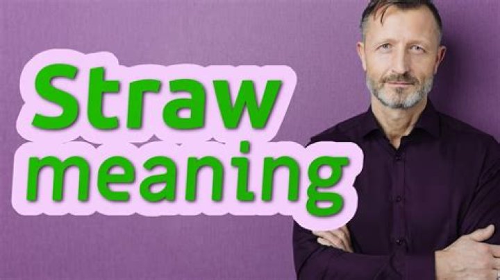 What is the meaning of straw purchase?