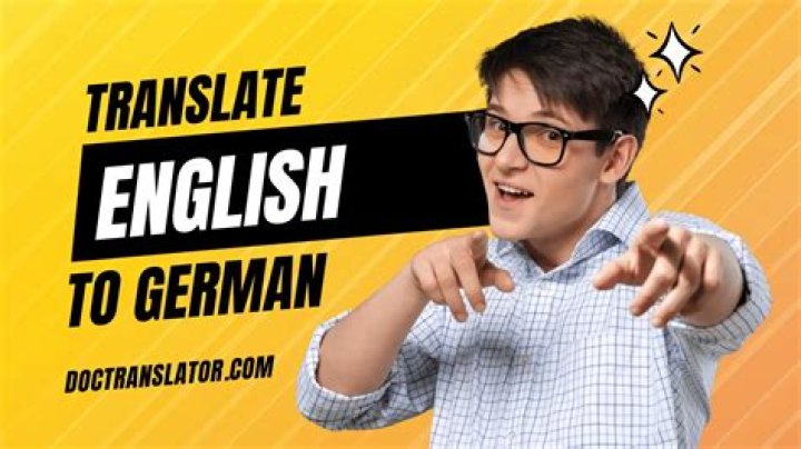 What is the most accurate English to German translator?