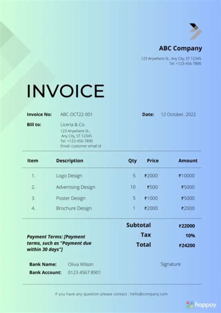 What is the purpose of the invoice and the receipt?