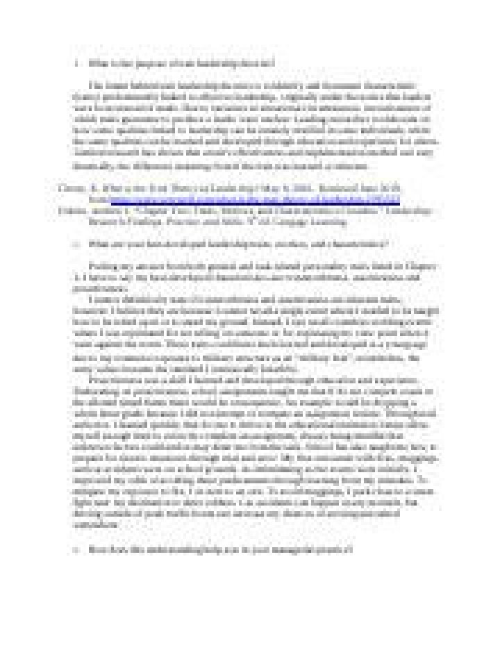 What is the purpose of trait leadership theories?
