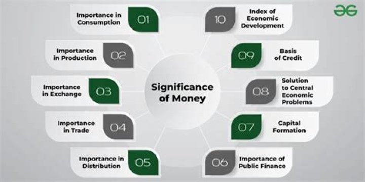 What is the role of money and its importance?