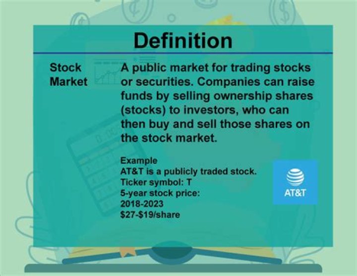 What is the significance of the stock market?