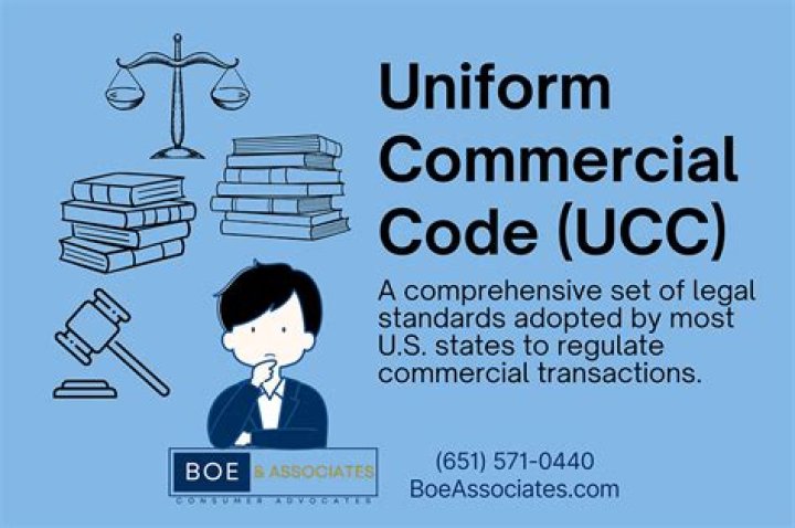 What is the UCC uniform commercial code and what is its purpose?