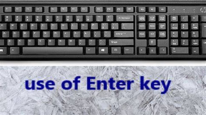 What is the value of Enter key in C?