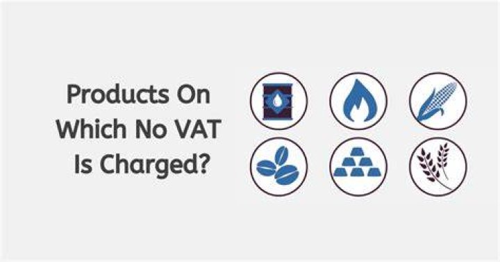 What items are not charged VAT?