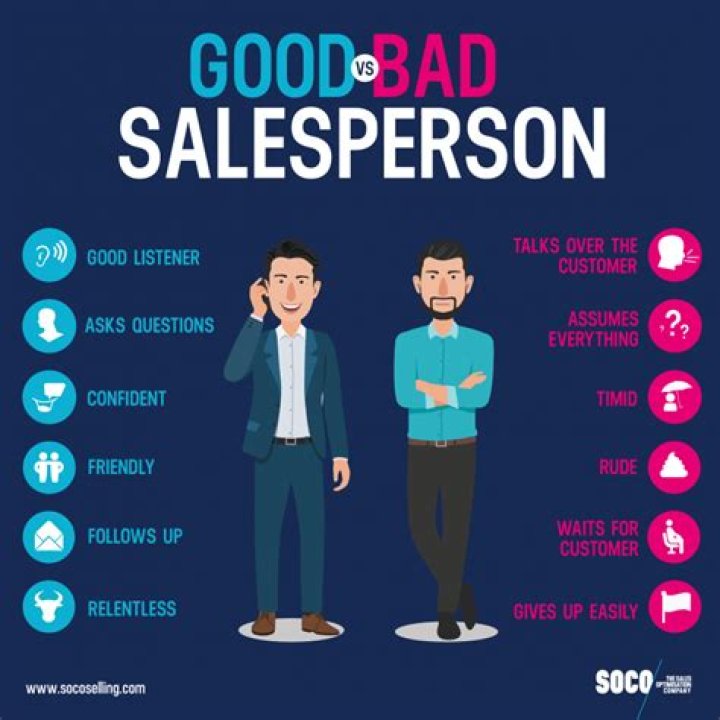 What makes one a good sales representative?