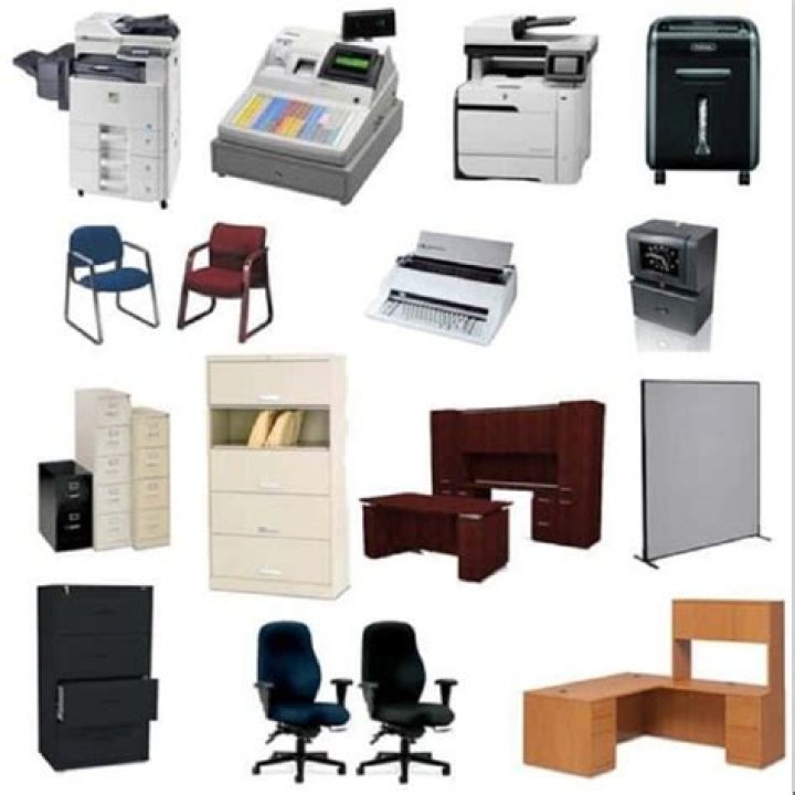 What office equipment is used in offices?