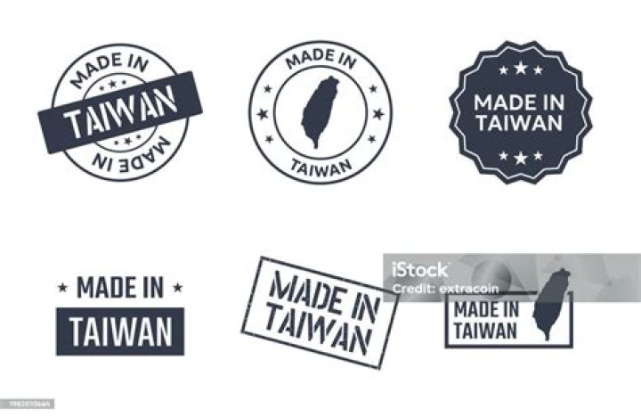 What products are made in Taiwan?