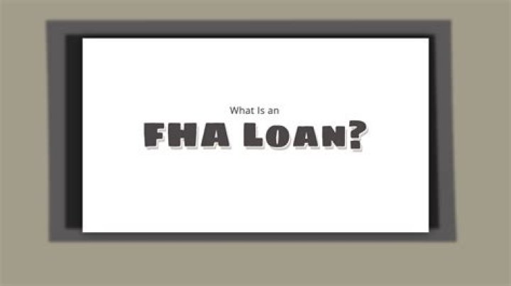 What should I look for in a FHA loan?