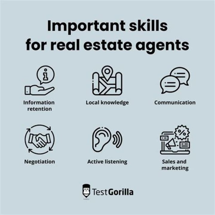 What skills do you need to be a good real estate agent?