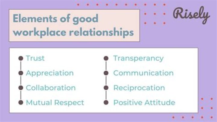 What steps do you take to form positive and functional relationships with your colleagues?