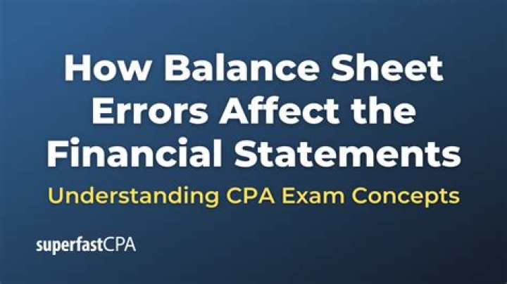 What three factors affect financial statements?