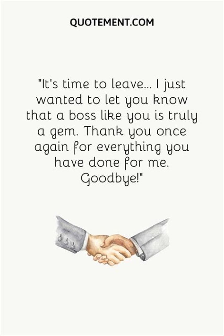 What to say to a customer who is leaving?