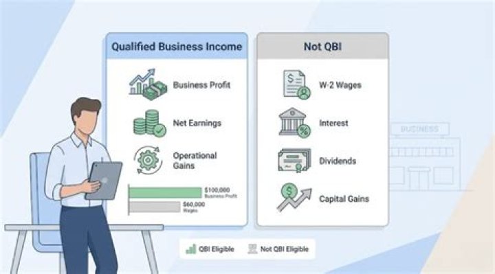 What type of business qualifies for Qbi?