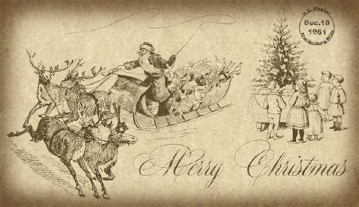 What year was the first Christmas card sent?
