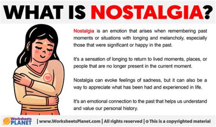 Whats is the meaning of nostalgic?