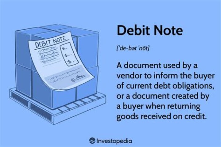 When processing goods returned a debit note is issued?