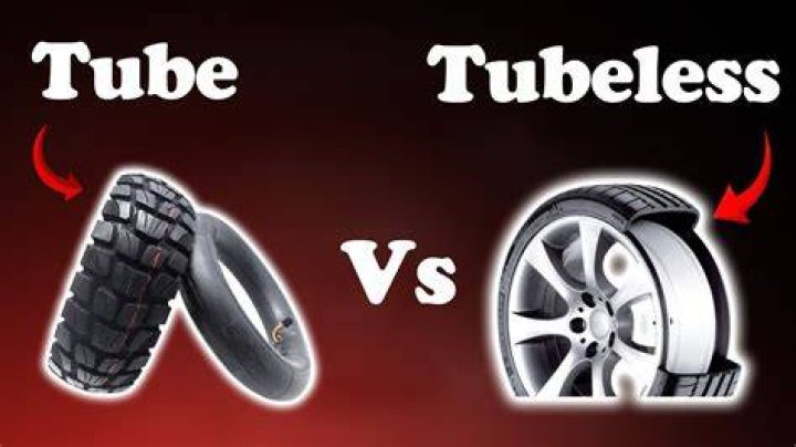 When should a tubeless tire be replaced?