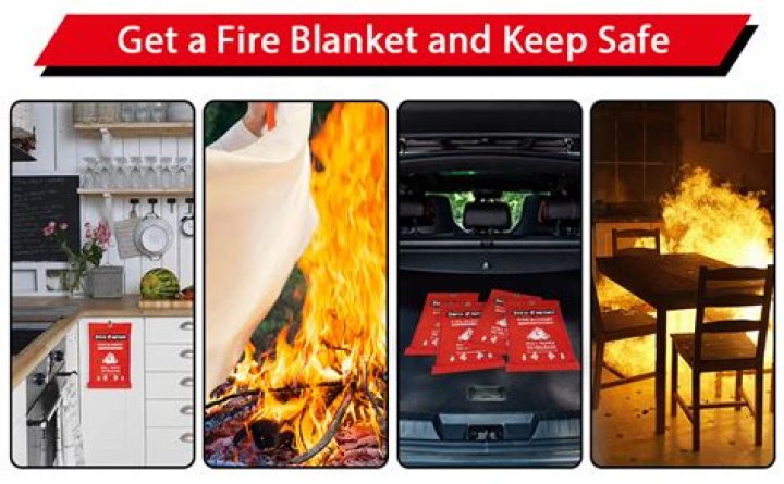 When should I use a fire blanket?